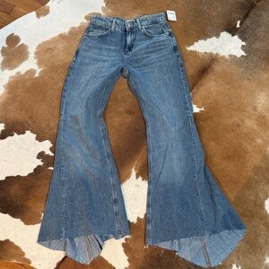 NWT We The Free Live Wire Flared Jeans 26 High Voltage
